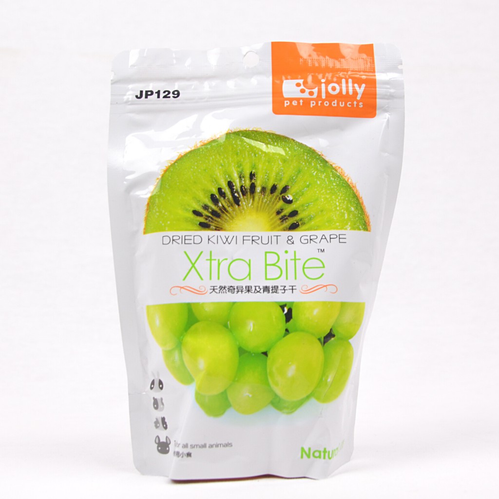 

Jolly JP129 Snack Kelinci Dried Kiwi Fruit and Grape 220gr