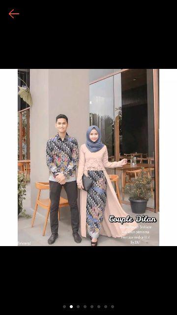 Zola_batik Batik Couple Rnb Brokat Dilan