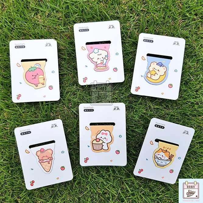 

Pembatas Buku (Bookmark) Magnet Animal