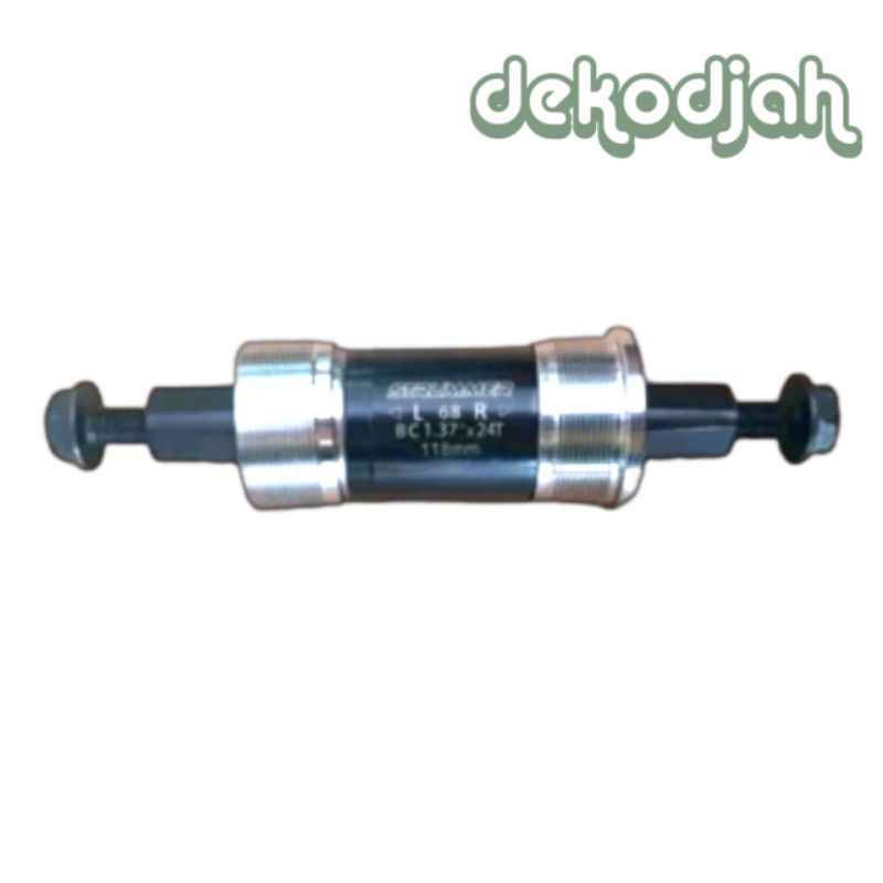 BB Kotak / Bottom Bracket / BB Axle Sepeda STRUMMER  118mm