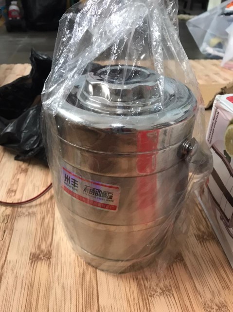 Rantang Tunggal 2.2l/ Rantang Makanan Stainless Steel