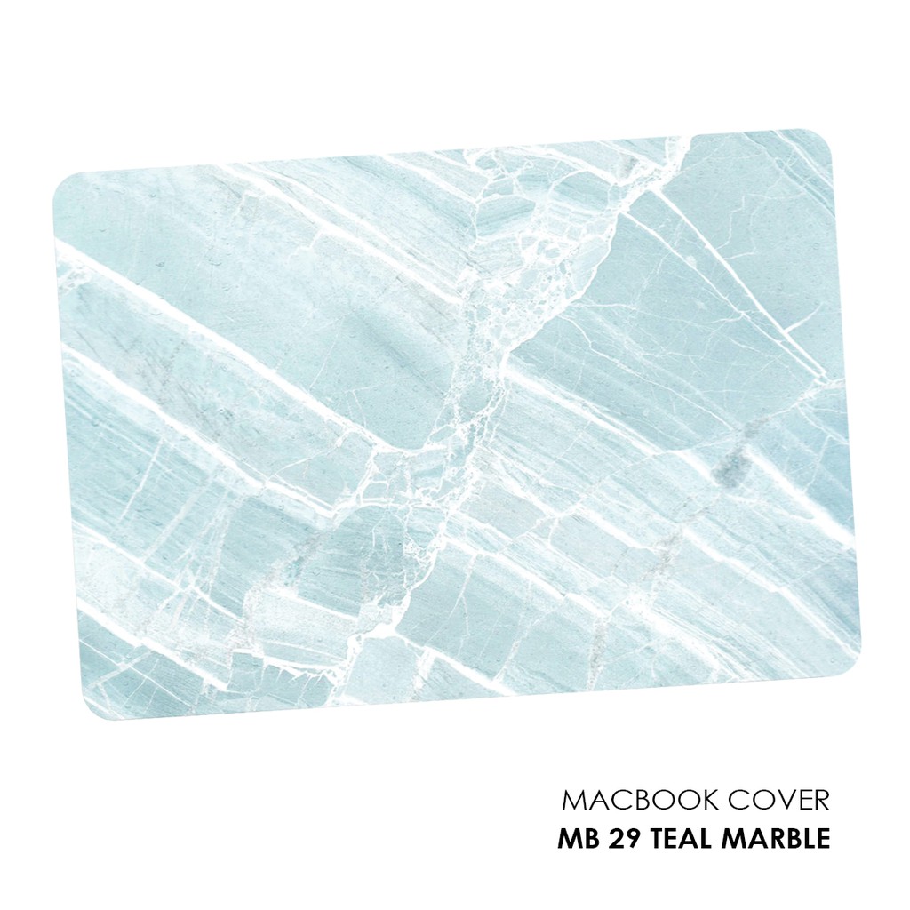 Custom Macbook Case Teal Marble Case Macbook