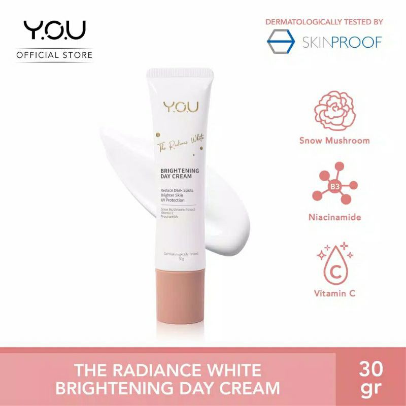 YOU The Radiance White Brightening Advanced Day Cream 30 GR