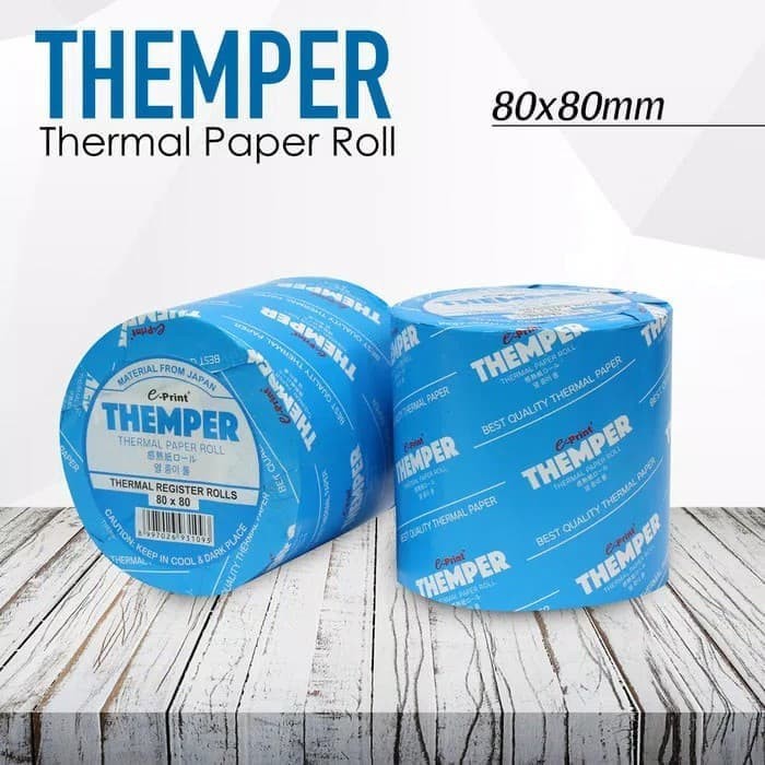 

Kertas Termal/ Thermal Paper/ Kertas Refill EDC besar Kertas E-Print roll 80x80