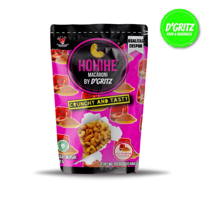 

Makaroni HOHIHE by D'GRITZ Rasa Mie Goreng Pedas Korea