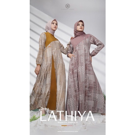 LATHIYA DRESS NEWS//NADHERA LUXURY//DRESS NADHERA TERBARU//TERLARIS//COD