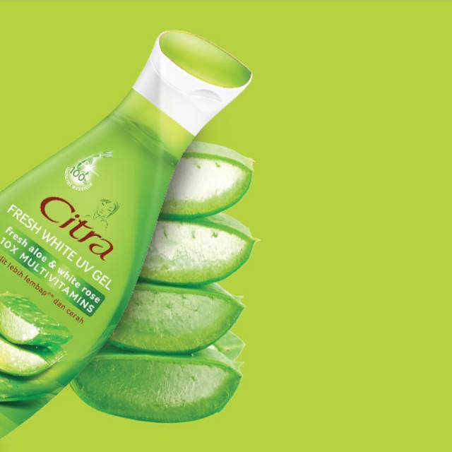 230ml Citra Fresh White UV Gel Aloe Rose