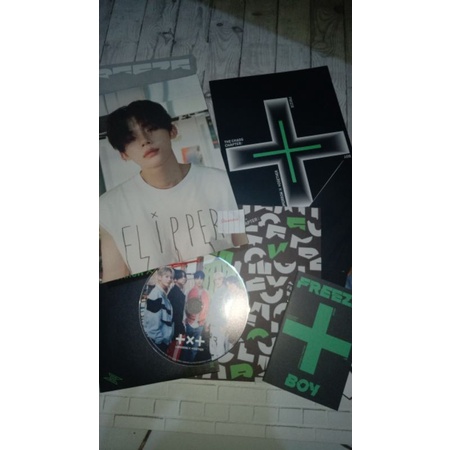 ALBUM ONLY BOY TXT FREEZE + YEONJUN POSTCARD