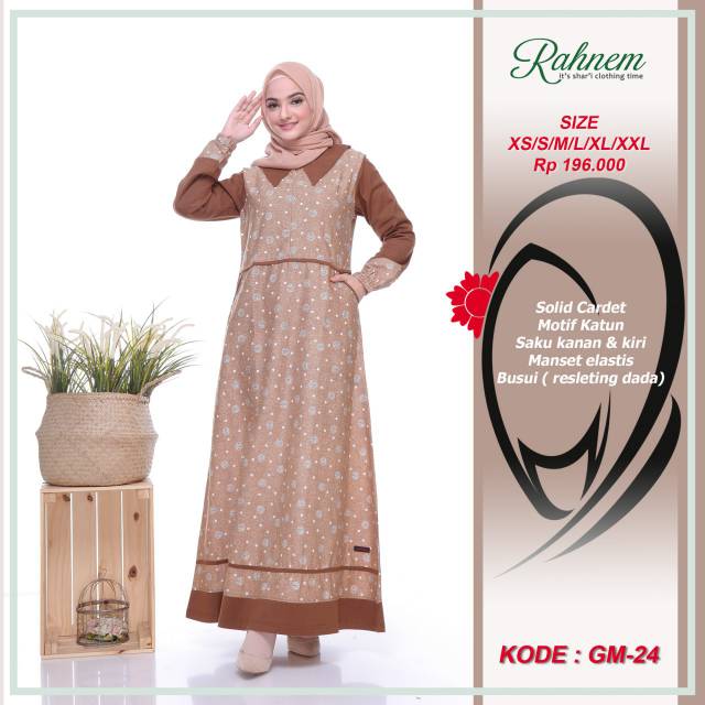 GAMIS GM 24 COKLAT II  RAHNEM