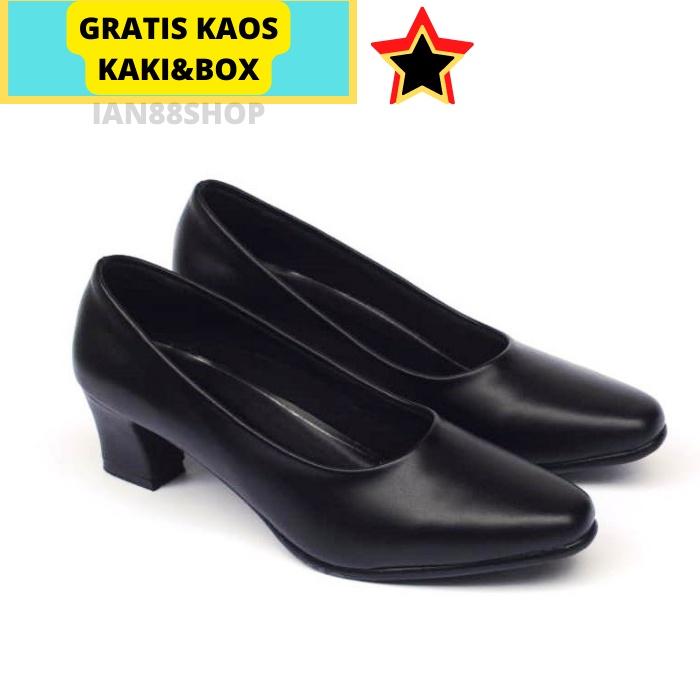 SEPATU PANTOPEL WANITA SEPATU KERJA WANITA SEPATU KANTOR SEPATU PASKIBRA SEPATU PRAMUGARI SEPATU FOR