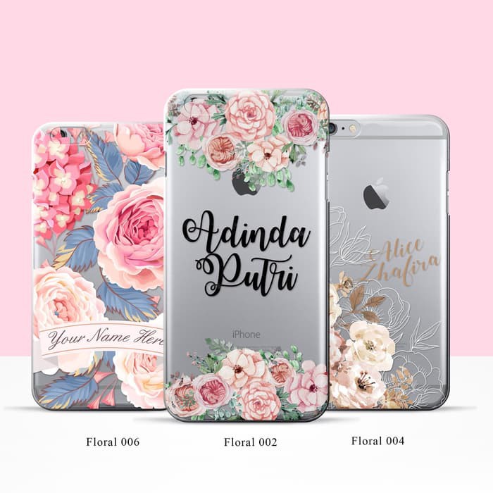 PROMO Custom Case Floral untuk Samsung Note 7