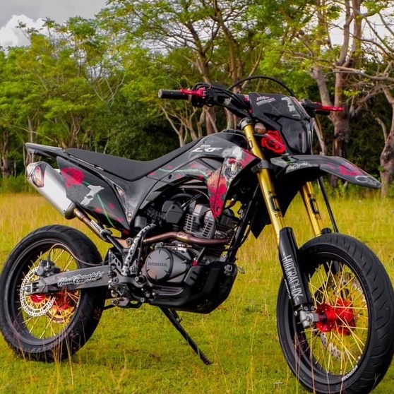 Decal - Stiker CRF 150 - Free Custom Full Body - Design Terbaru 2021