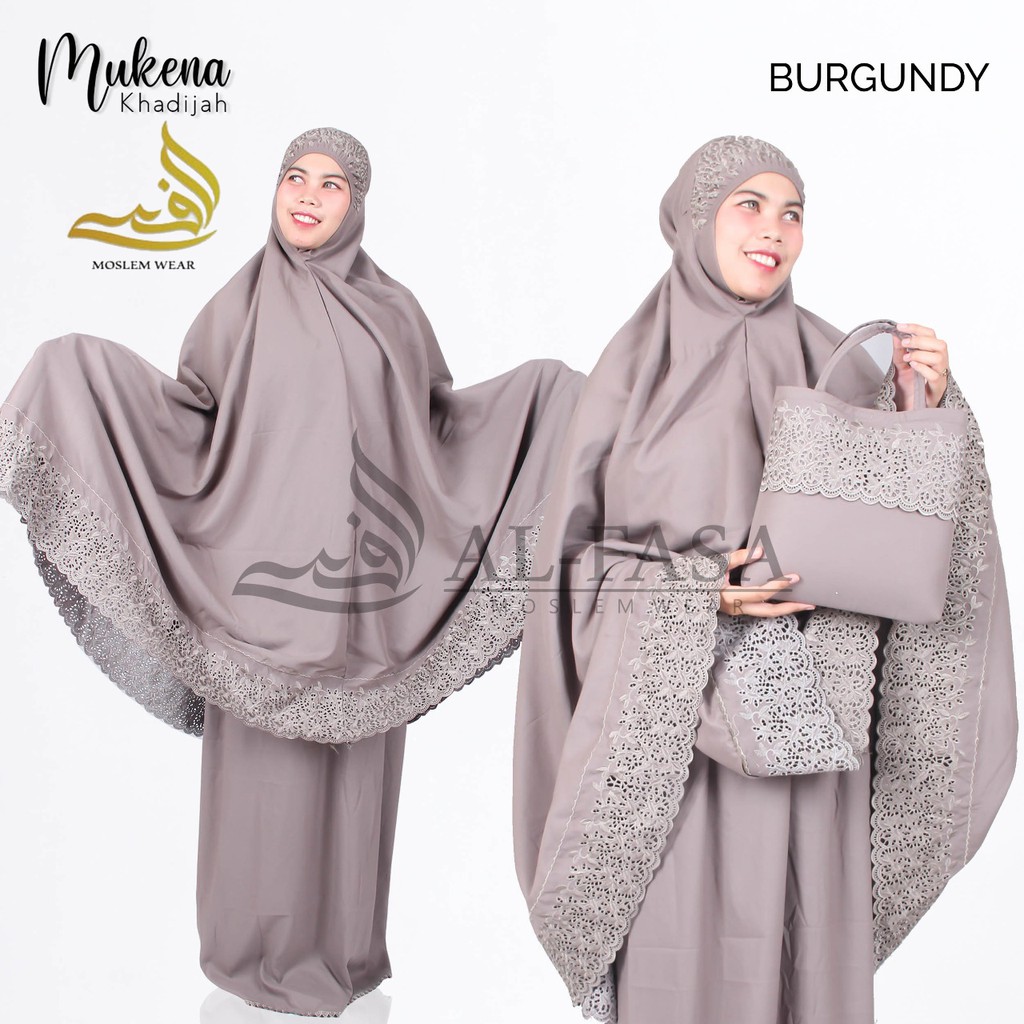 Telekung Mukena Khadijah Jumbo