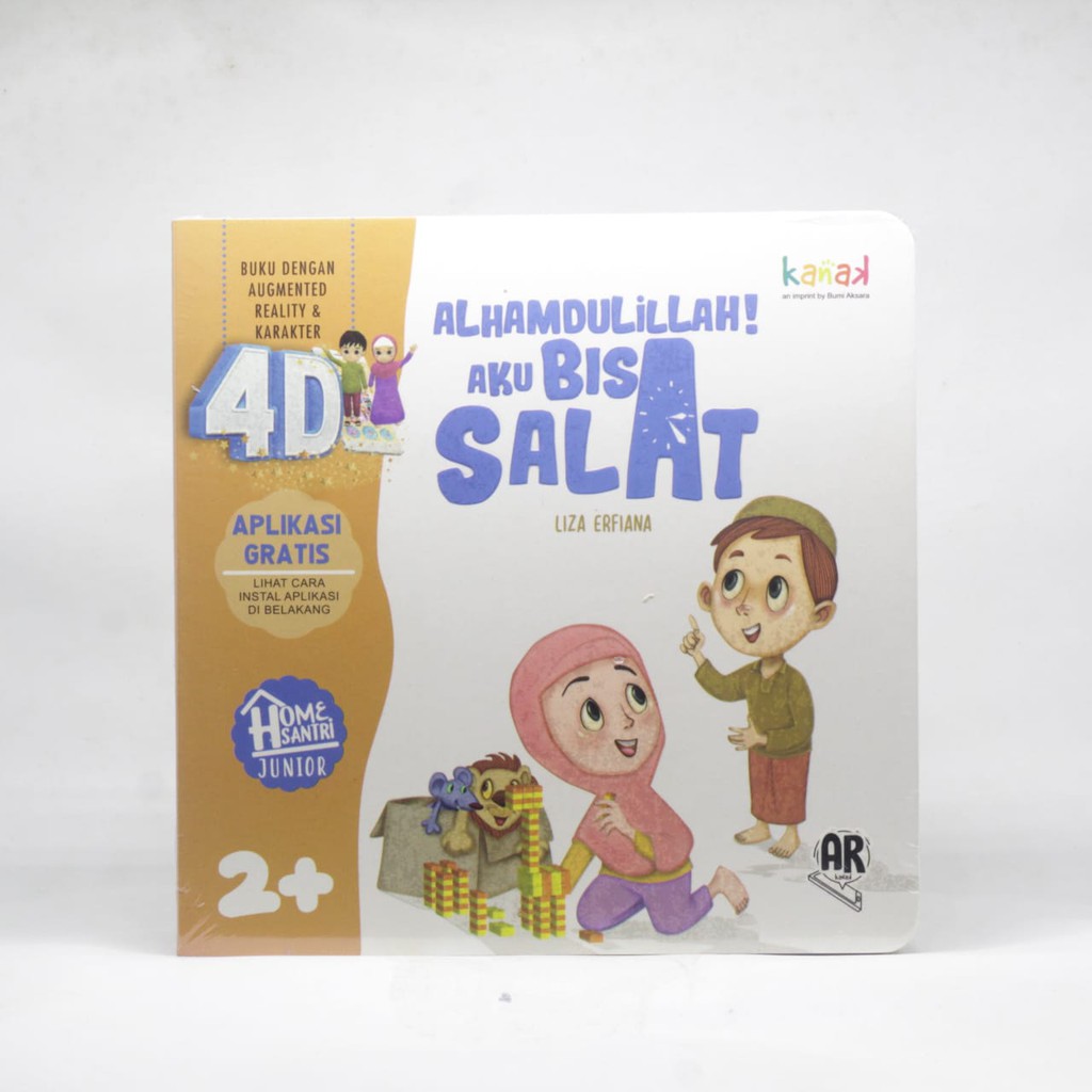 [BUKU BACAAN ANAK 4D] ALHAMDULILLAH AKU BISA SHOLAT