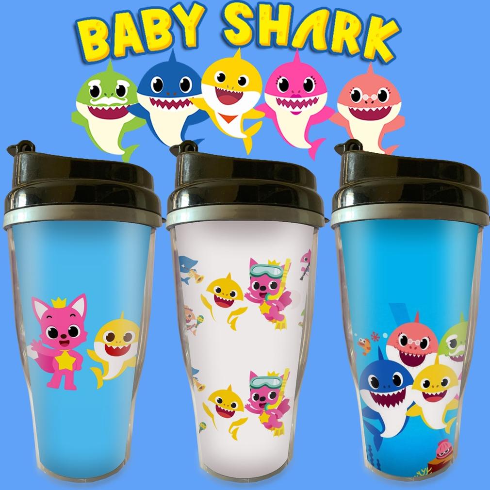 Tempat Minum Baby Shark / Tempat Minum Anak / Botol Minum Anak Kartun Baby Shark / Tumbler Custom