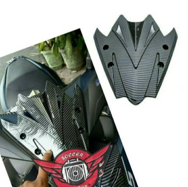 Visor wind shield carbon yamaha aerox 155