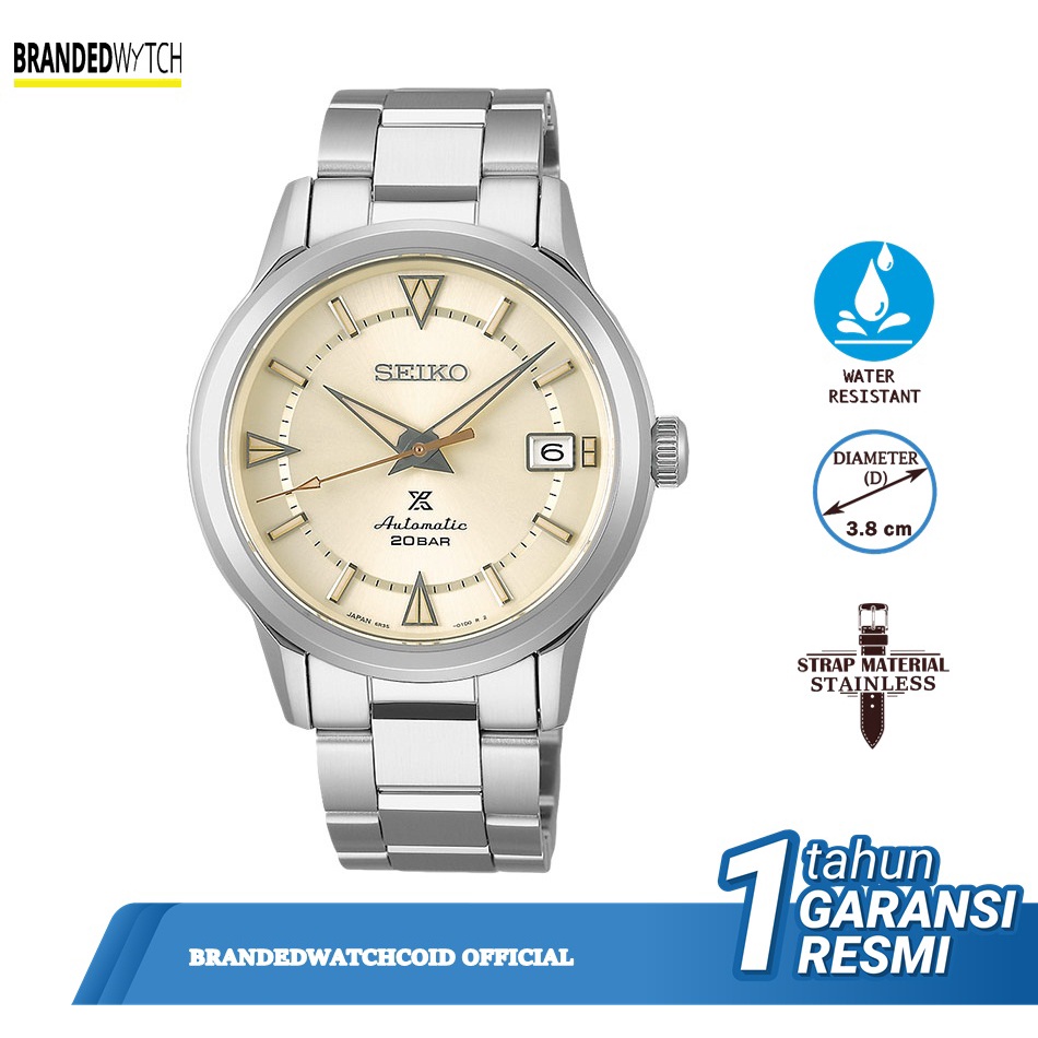 Jam Tangan Seiko Original Pria SPB241J1 Diameter 3,8 cm
