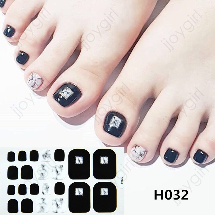 &lt;Jjoygirl&gt;H Nail sticker motif / sticker kuku / stiker kuku / nail stiker glitter / stripes design