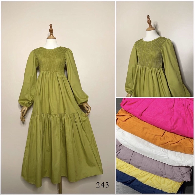 midi dress poplin by jadore