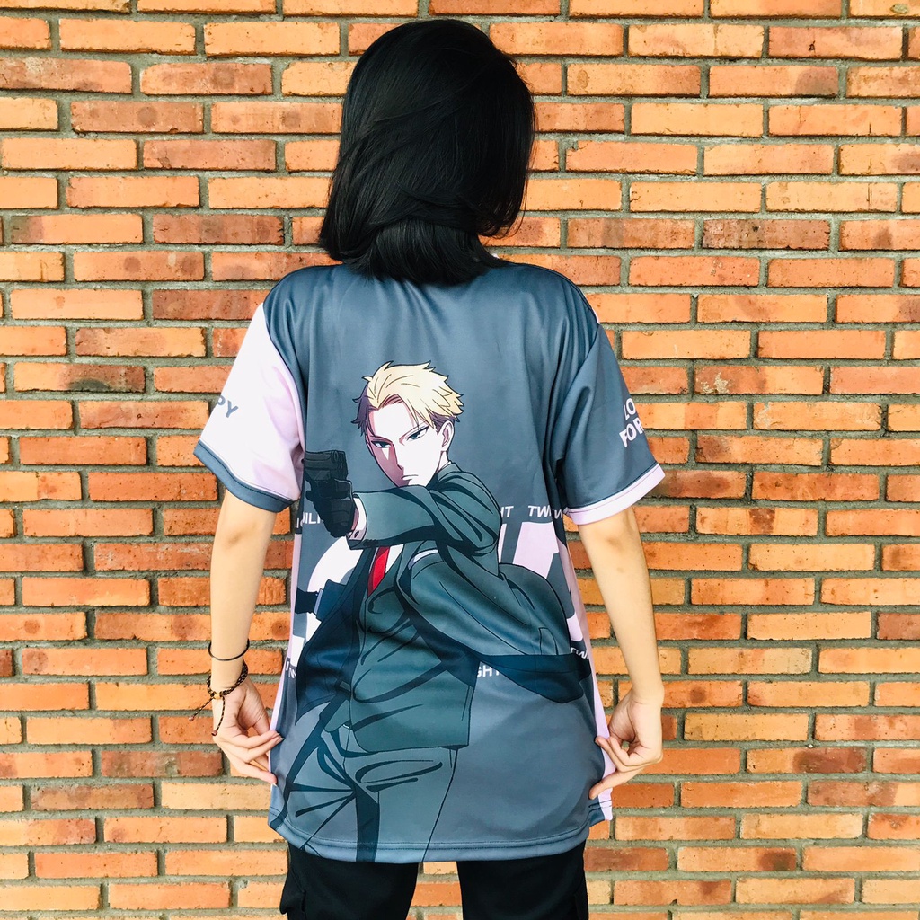 Tshirt Loid Fullprint Anime Manga SPY x Family Dryfit Premium Unisex