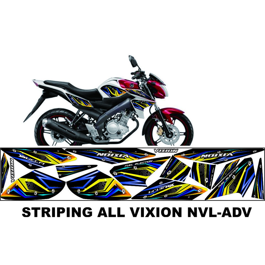 STRIPING NEW VIXION NVL VARIASI THAILOOKS