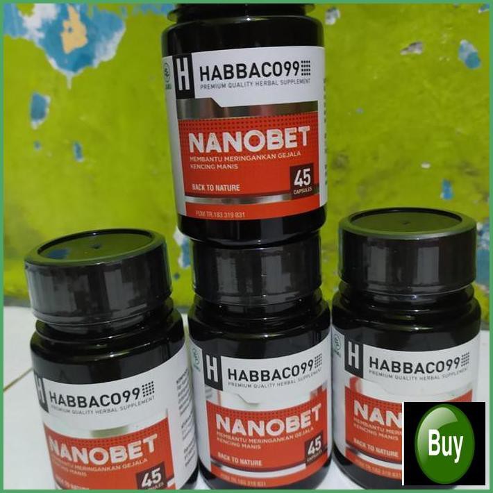 ✅Diskon NANOBET ORIGINAL HABBACO99 Obat Diabetes ⭐⭐⭐⭐⭐