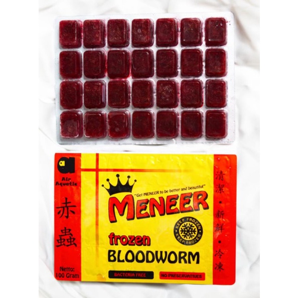 CACING BEKU MENEER FROZEN BLOODWORM CABEK ANGTANG MEDAN