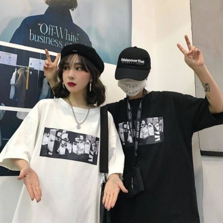 Amspro Baju oversize unisex baju atasan Monza