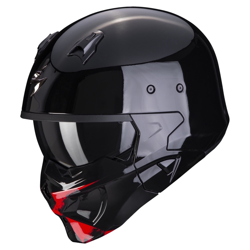 GLINTZ SCORPION EXO COVERT TANKER BLACK RED | HELM COMBAT