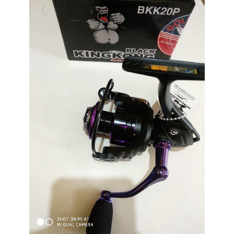 reel golden fish black kingkong bkk20p