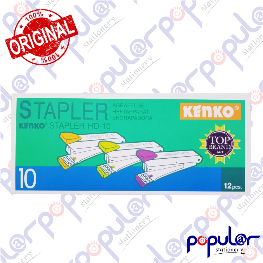 

Stapler Kenko HD10 - Orange / Biru / Ungu / Hijau