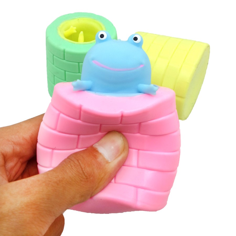 Squeeze Katak Mainan Frog Decompression Toy Antistress