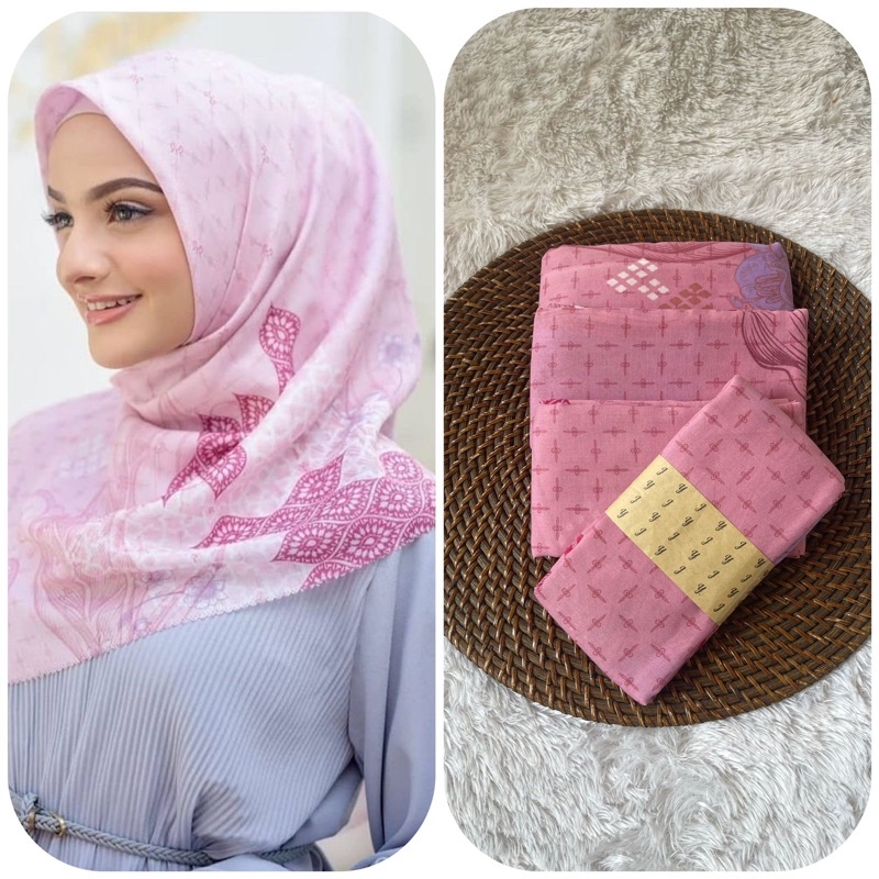 351-400 kerudung segiempat lasercut voal motif-355
