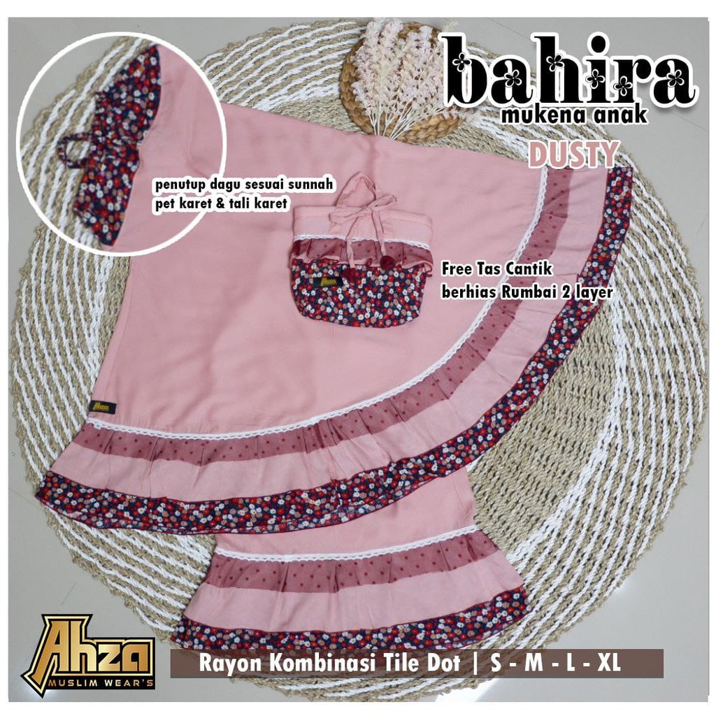 Bahira Kids Mukena Anak by Ahza-Dusty