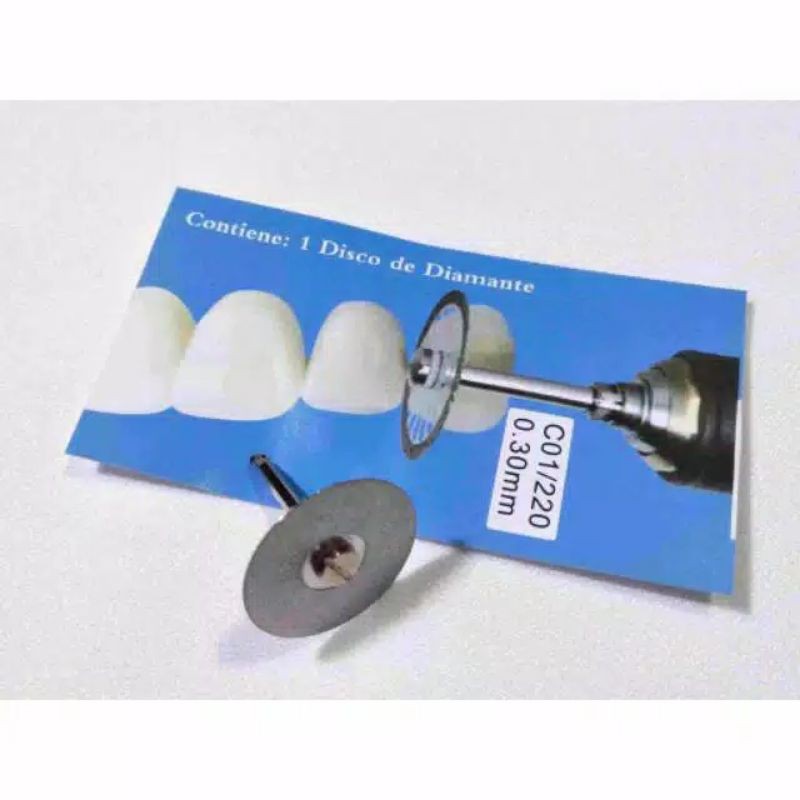 Mata bur diamond disk termasuk handle minidrill