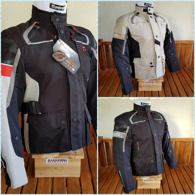 jaket contin osiris motor bikers riding touring adventure protektor