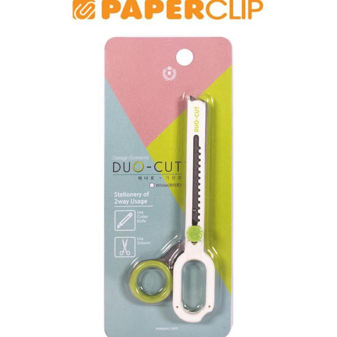 

✨BISA COD✨ GUNTING MAEPYO DUO CUT MP-3001 WHITE