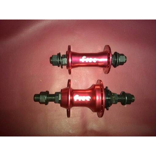 Hub freehub BMX united FREE alloy 9T bearing jangkrik