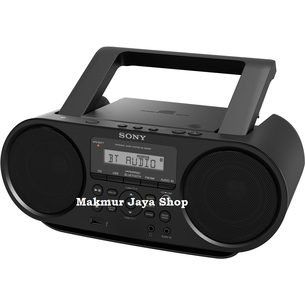 Radio SONY ZS-RS60BT Bluetooth & Portable CD Boombox Original Sony Cd Player