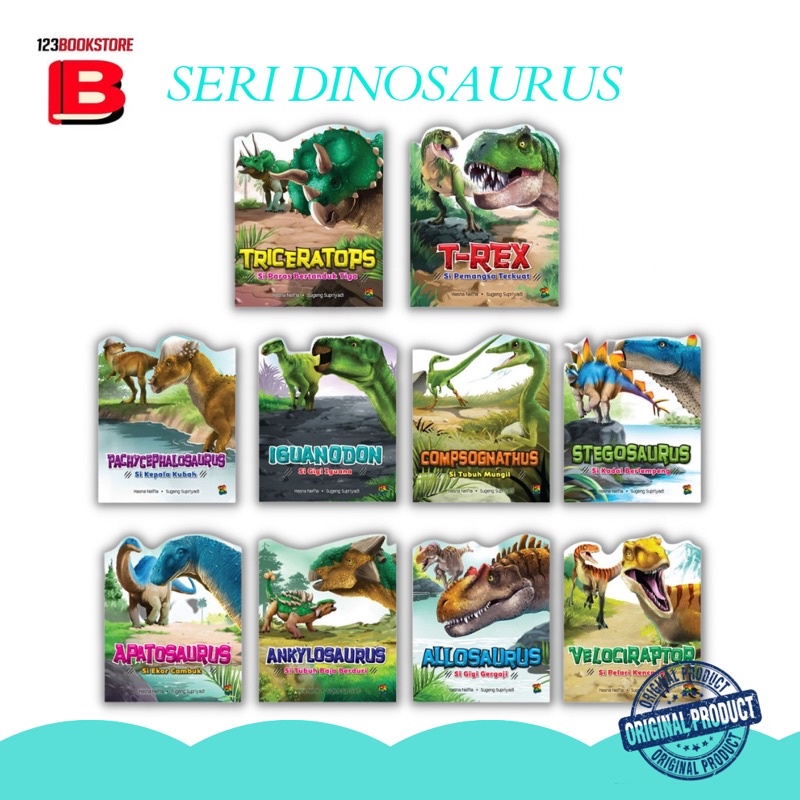 Buku Cerita Anak - Seri Dinosaurus - Bestari kids