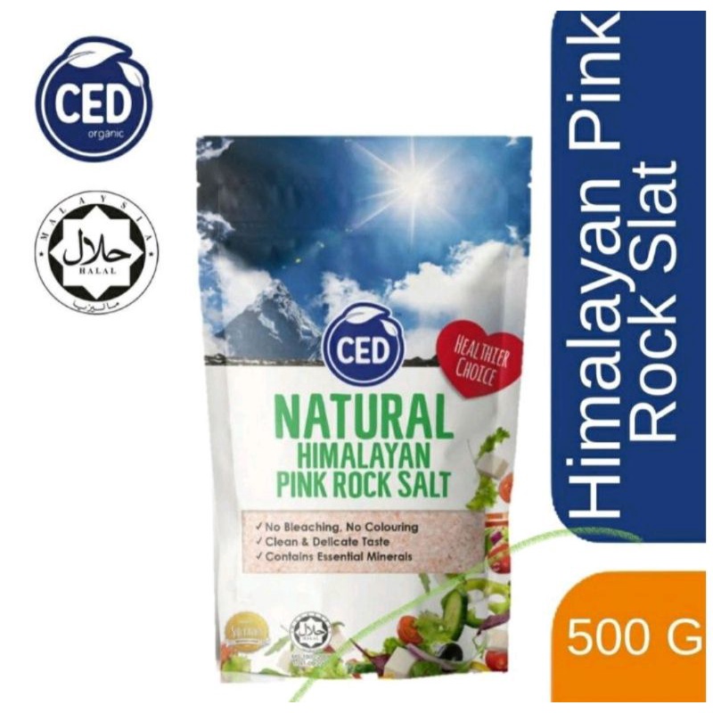 

GARAM HIMALAYA SALT CED ORIGINAL BEST SELLER 500GR / PINK.
