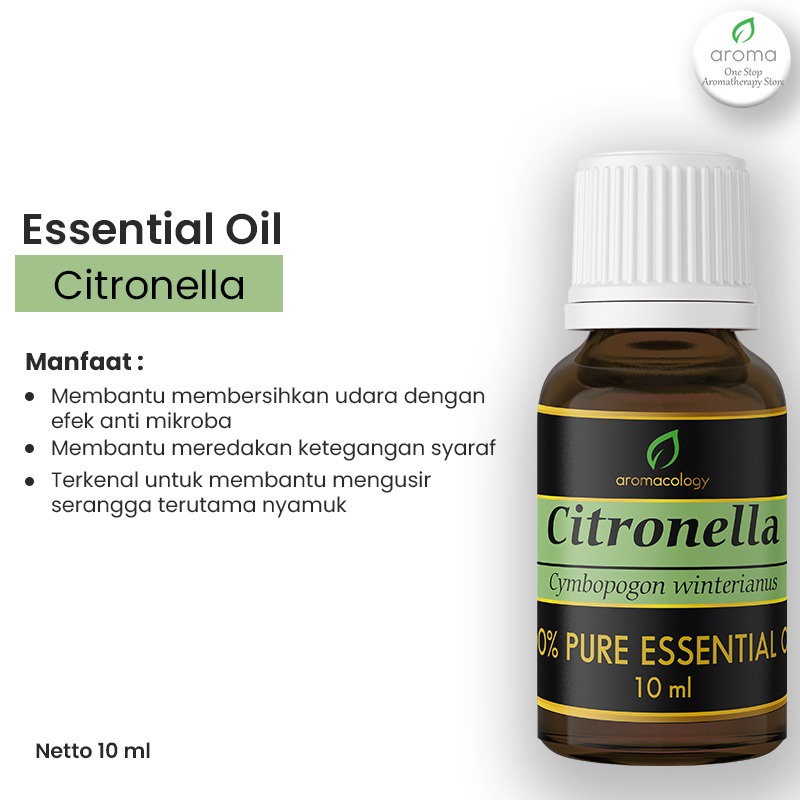 Essential Oil Aromatherapy Aromacology - Citronella 10ml