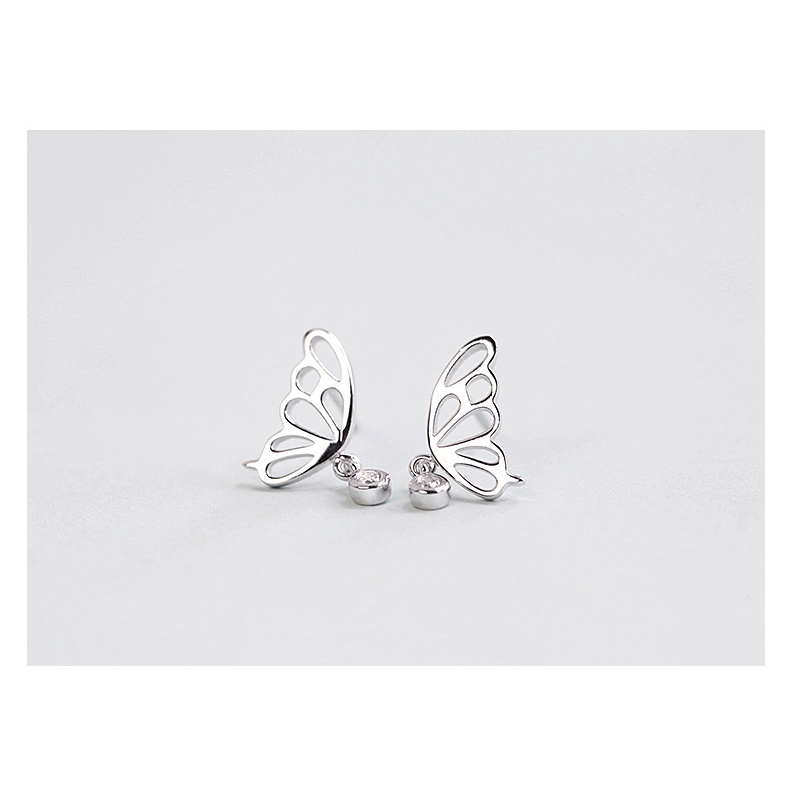 Anting Tusuk Sterling Silver 925 Hypoallergenic Mewah Untuk Wanita