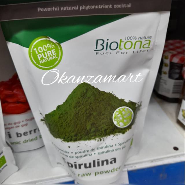 

Biotona Spirulina Organic Powder 100% Raw 200gr