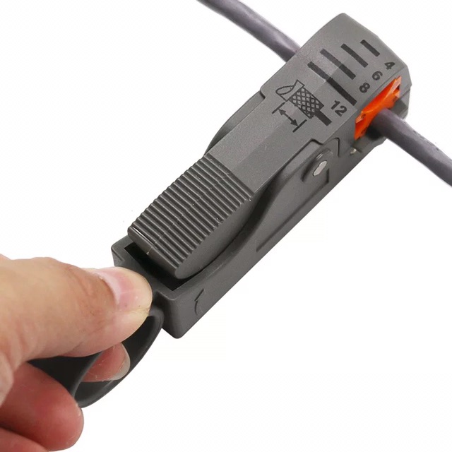 Pengupas Kabel Stripping Tang Multifungsi Kawat Kabel Alat Stripping Crimping Tool Hexagon Wrench