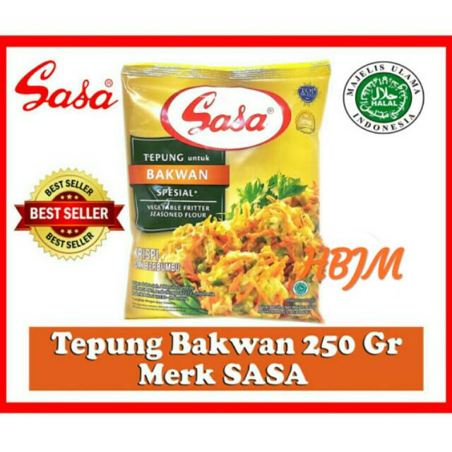 

TEPUNG BAKWAN 250 GR MERK SASA