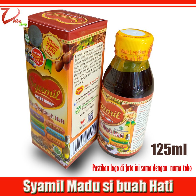 

Syamil Dates Honey Si Buah Hati 125 ml untuk imun anak