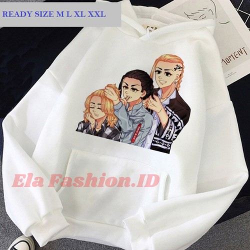 Hoodie tokyo revengers / Jaket hodie hoodie Hoddie Anime tokyo Revengers Cewek Cowok