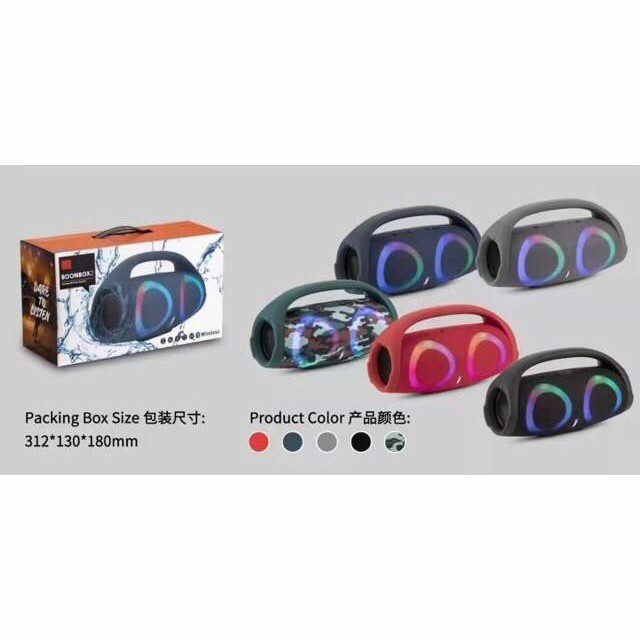 SPEAKER TWS BLUETOOTH BOONBOX2 B-15 RGB BOONBOX 2 WIRELESS B15 SPEAKER PORTABLE SPEAKER MUSIC BOX BLUETOOTH