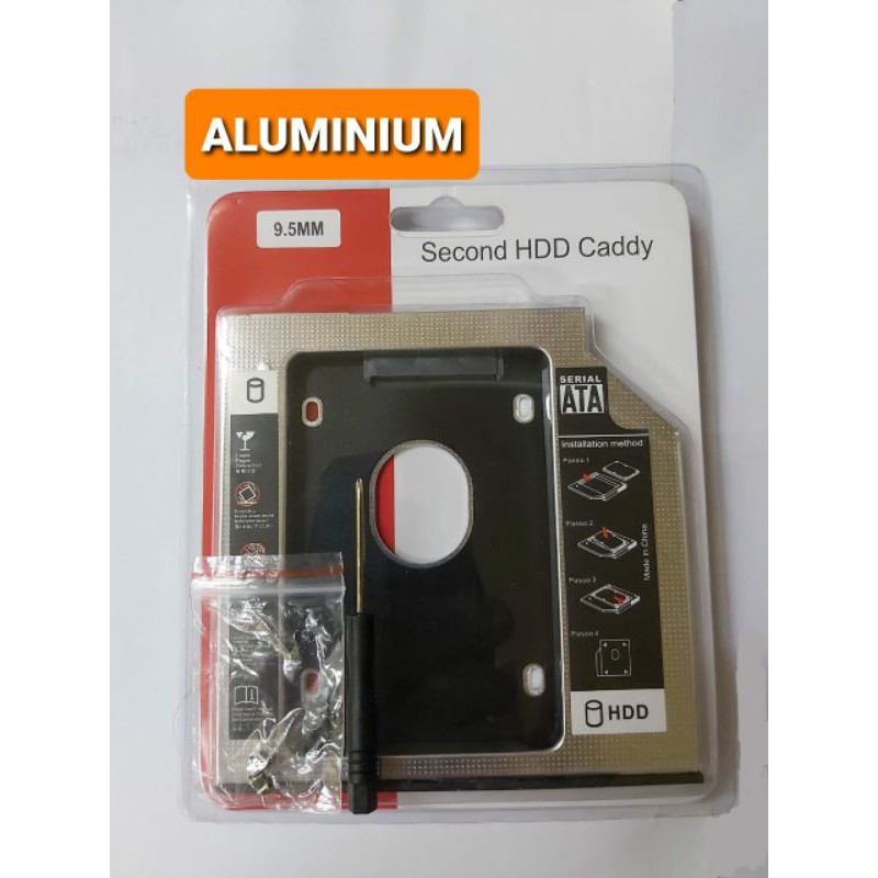 HDD/SSD 2nd CADDY SLIM9.5mm
